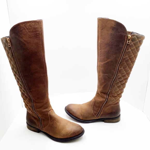 {STEVE MADDEN} Northside Quilted Riding Boots - Picture 4 of 16